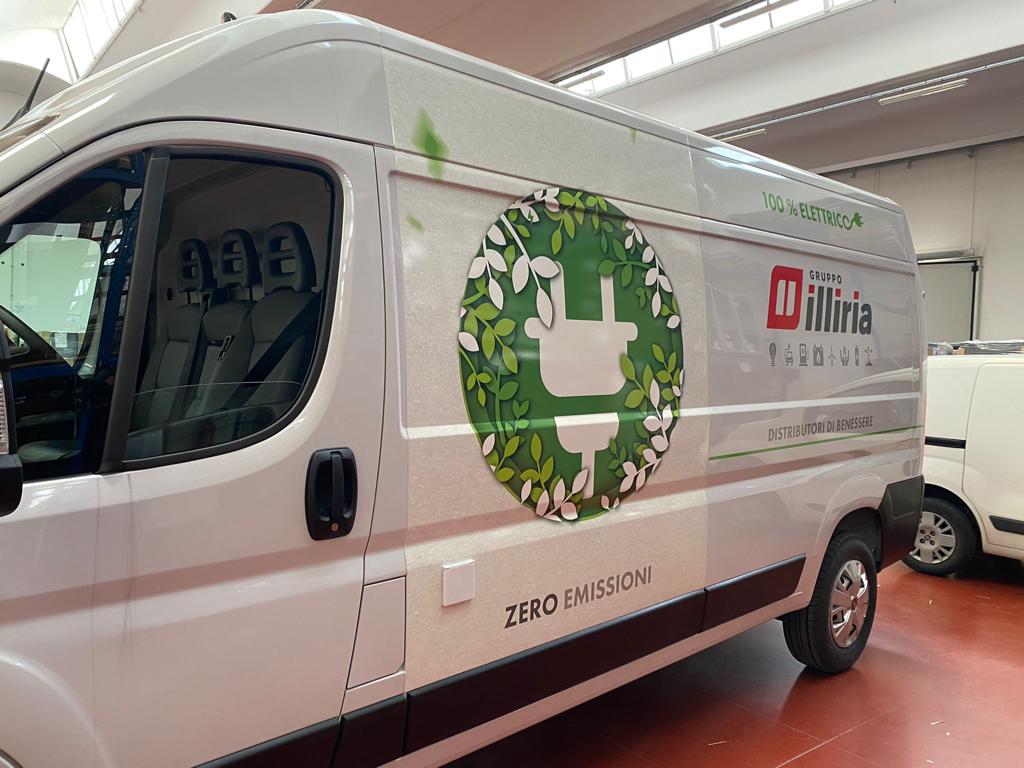 Arrivato il primo furgone 100% elettrico